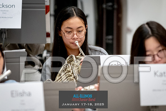 2025 All-Illinois Junior Band January 17-18, 2025