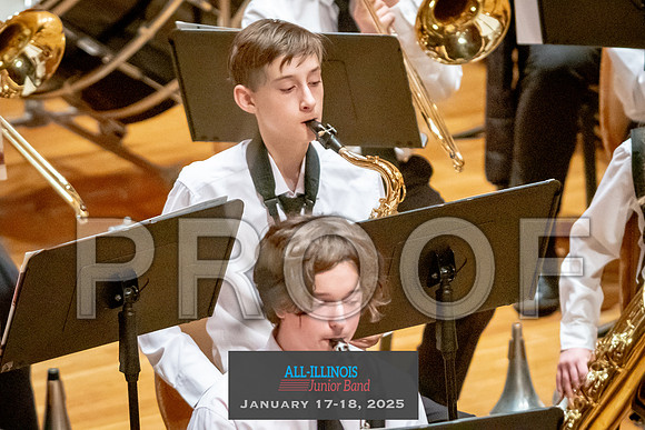 2025 All-Illinois Junior Band January 17-18, 2025