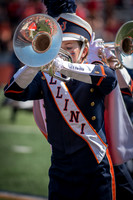 Rutgers Scarlett Knights at Illinois Fighting Illini, Saturday, October 14, 2017 - Marching Illini Photos