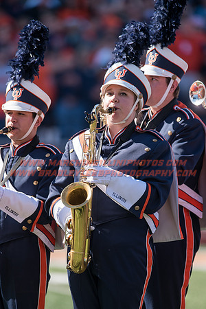Purdue Boilermakers at Illinois Fighting Illini, Saturday, October 8, 2016 - Marching Illini Photos