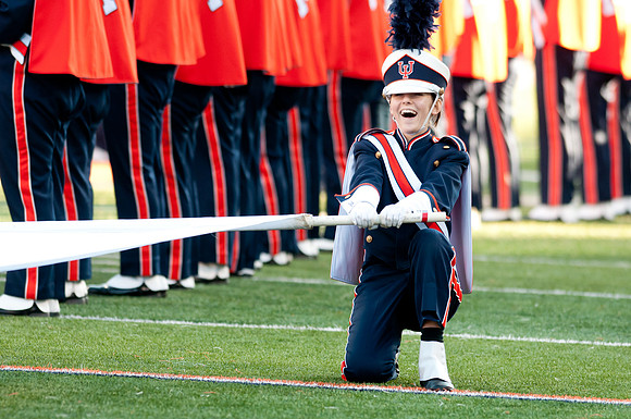 Northwestern Wildcats at Illinois Fighting Illini, Saturday, November 30, 2013 - Marching Illini Photos