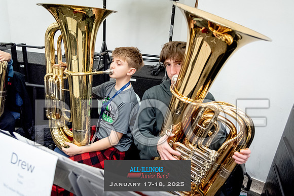2025 All-Illinois Junior Band January 17-18, 2025