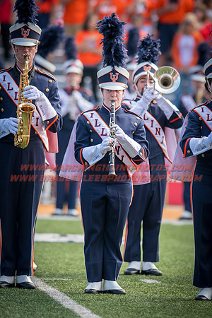 Rutgers Scarlett Knights at Illinois Fighting Illini, Saturday, October 14, 2017 - Marching Illini Photos