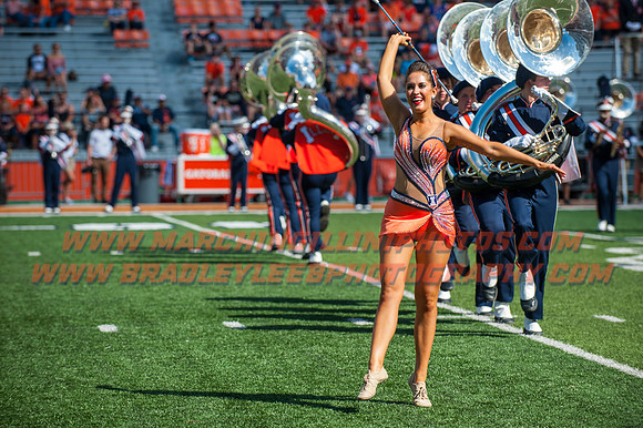 Western Michigan Broncos at Illinois Fighting Illini, Saturday, September 17, 2016 - Marching Illini Photos