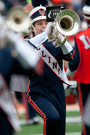 Ohio State Buckeyes at Illinois Fighting Illini, Saturday, November 16, 2013 - Marching Illini Photos