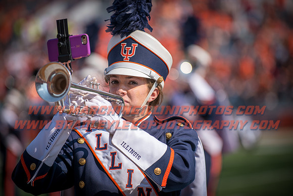Rutgers Scarlett Knights at Illinois Fighting Illini, Saturday, October 14, 2017 - Marching Illini Photos
