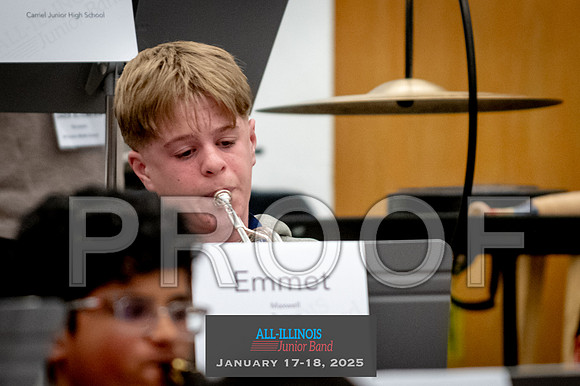 2025 All-Illinois Junior Band January 17-18, 2025