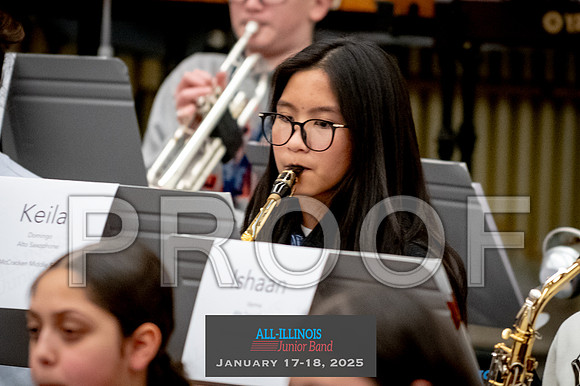 2025 All-Illinois Junior Band January 17-18, 2025