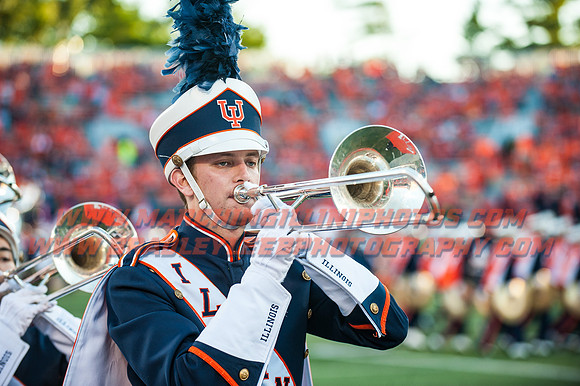 North Carolina at Illinois Fighting Illini, Saturday, September 10, 2016 - Marching Illini Photos