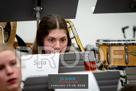 2025 All-Illinois Junior Band January 17-18, 2025
