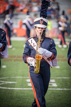 Rutgers Scarlett Knights at Illinois Fighting Illini, Saturday, October 14, 2017 - Marching Illini Photos