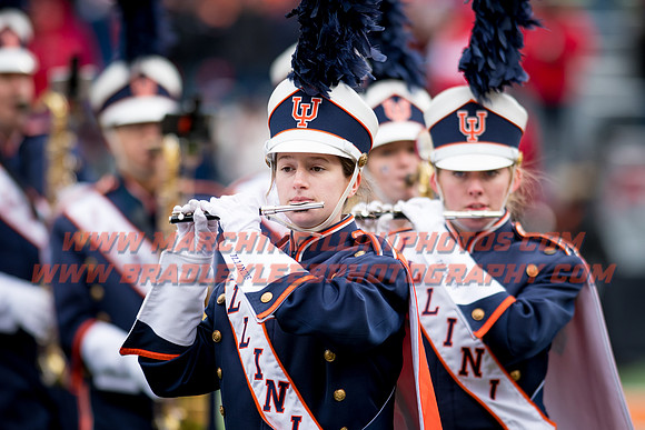 Wisconsin Badgers at Illinois Fighting Illini, Saturday, October 28, 2017 - Marching Illini Photos