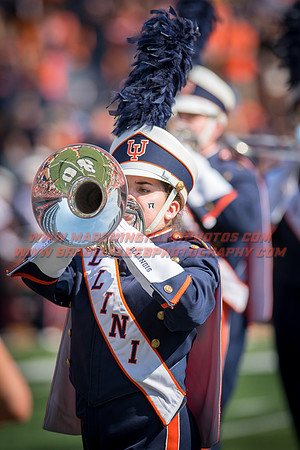Rutgers Scarlett Knights at Illinois Fighting Illini, Saturday, October 14, 2017 - Marching Illini Photos