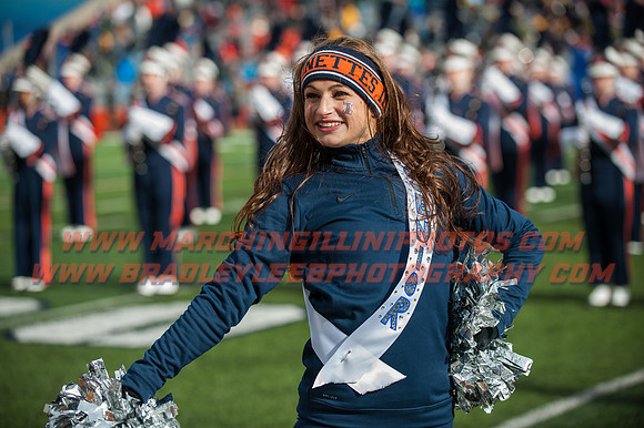 Iowa at Illinois, Saturday, November 19, 2016 - Marching Illini Photos