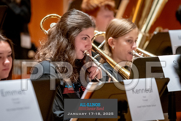 2025 All-Illinois Junior Band January 17-18, 2025