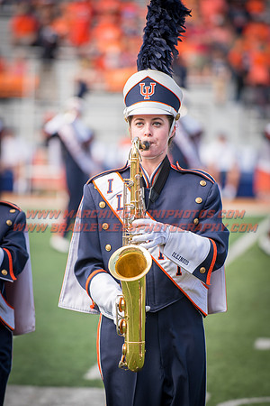 Rutgers Scarlett Knights at Illinois Fighting Illini, Saturday, October 14, 2017 - Marching Illini Photos