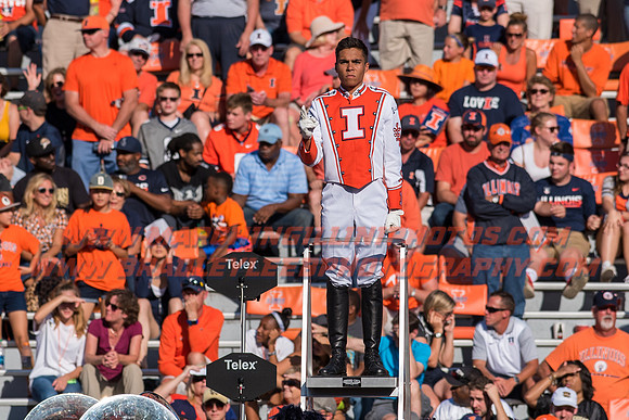 Western Michigan Broncos at Illinois Fighting Illini, Saturday, September 17, 2016 - Marching Illini Photos