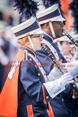 Rutgers Scarlett Knights at Illinois Fighting Illini, Saturday, October 14, 2017 - Marching Illini Photos