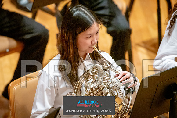 2025 All-Illinois Junior Band January 17-18, 2025