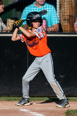 July 17, 2018 Little League District All-Star TournamentChampaign West vs. Champaign East