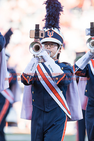 Purdue Boilermakers at Illinois Fighting Illini, Saturday, October 8, 2016 - Marching Illini Photos