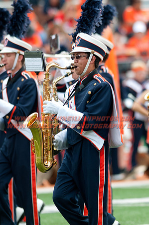 Youngstown State at Illinois, Saturday, August 30, 2014 - Marching Illini Photos