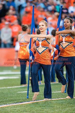 North Carolina at Illinois Fighting Illini, Saturday, September 10, 2016 - Marching Illini Photos