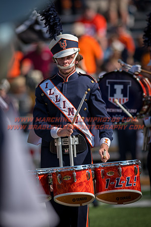 Rutgers Scarlett Knights at Illinois Fighting Illini, Saturday, October 14, 2017 - Marching Illini Photos