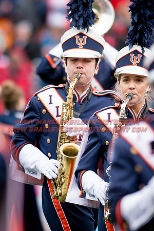 Wisconsin Badgers at Illinois Fighting Illini, Saturday, October 28, 2017 - Marching Illini Photos