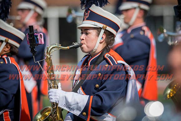 Rutgers Scarlett Knights at Illinois Fighting Illini, Saturday, October 14, 2017 - Marching Illini Photos
