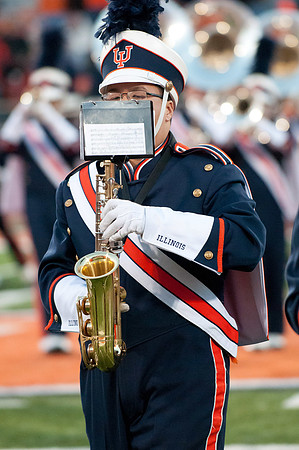 Northwestern Wildcats at Illinois Fighting Illini, Saturday, November 30, 2013 - Marching Illini Photos