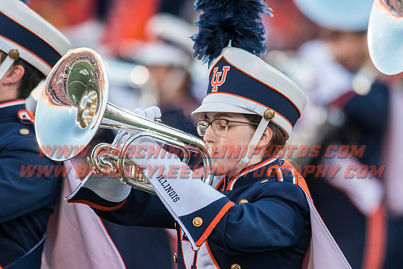 North Carolina at Illinois Fighting Illini, Saturday, September 10, 2016 - Marching Illini Photos