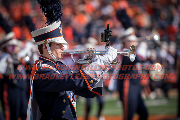 Rutgers Scarlett Knights at Illinois Fighting Illini, Saturday, October 14, 2017 - Marching Illini Photos