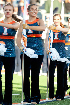 Michigan State Spartans at Illinois Fighting Illini, Saturday, October 26, 2013 - Marching Illini Photos