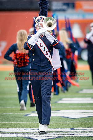 Wisconsin Badgers at Illinois Fighting Illini, Saturday, October 28, 2017 - Marching Illini Photos