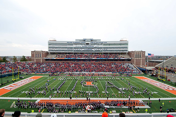 Ohio State Buckeyes at Illinois Fighting Illini, Saturday, November 16, 2013 - Marching Illini Photos