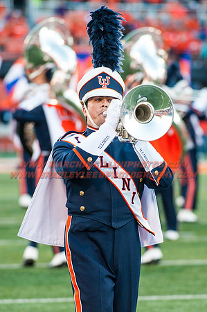 North Carolina at Illinois Fighting Illini, Saturday, September 10, 2016 - Marching Illini Photos