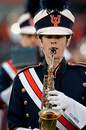 Northwestern Wildcats at Illinois Fighting Illini, Saturday, November 30, 2013 - Marching Illini Photos