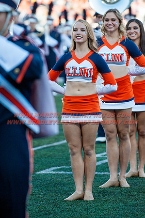 Purdue Boilermakers at Illinois Fighting Illini, Saturday, October 8, 2016 - Marching Illini Photos
