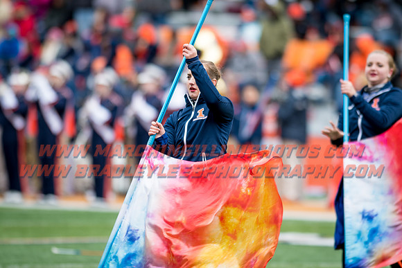 Wisconsin Badgers at Illinois Fighting Illini, Saturday, October 28, 2017 - Marching Illini Photos