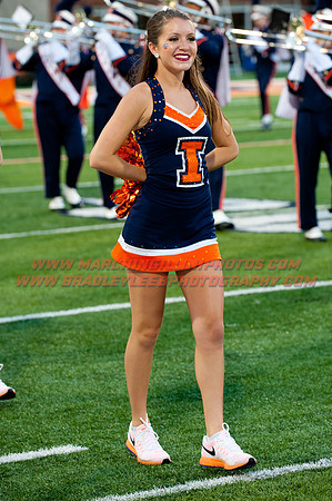 Texas State at Illinois, Saturday, September 20, 2014 - Marching Illini Photos