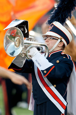 Northwestern Wildcats at Illinois Fighting Illini, Saturday, November 30, 2013 - Marching Illini Photos