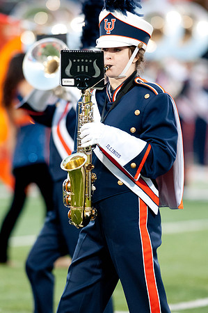 Northwestern Wildcats at Illinois Fighting Illini, Saturday, November 30, 2013 - Marching Illini Photos