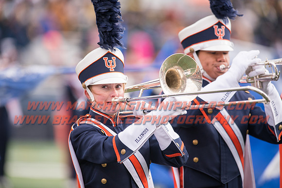 Iowa at Illinois, Saturday, November 19, 2016 - Marching Illini Photos