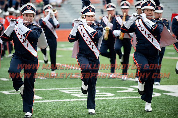 Youngstown State at Illinois, Saturday, August 30, 2014 - Marching Illini Photos