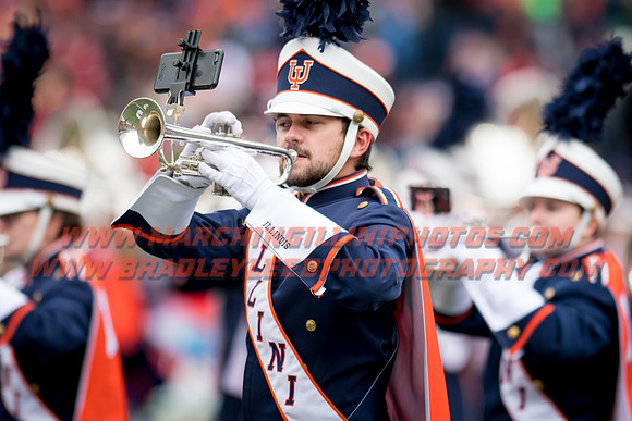 Wisconsin Badgers at Illinois Fighting Illini, Saturday, October 28, 2017 - Marching Illini Photos