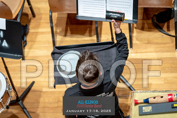 2025 All-Illinois Junior Band January 17-18, 2025