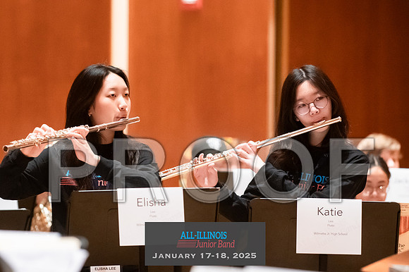 2025 All-Illinois Junior Band January 17-18, 2025