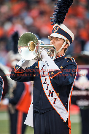 North Carolina at Illinois Fighting Illini, Saturday, September 10, 2016 - Marching Illini Photos