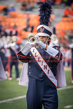 Rutgers Scarlett Knights at Illinois Fighting Illini, Saturday, October 14, 2017 - Marching Illini Photos